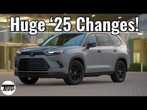 HUGE 2025 Toyota Grand Highlander Changes: New Trims, Colors, Features