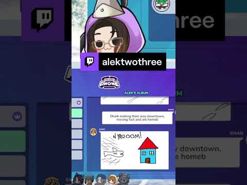 Shark moving fast  | alektwothree on #Twitch