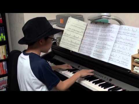 I Wish - Stevie Wonder, 10 years old, sing along keyboard - piano　回想 - スティーヴィー・ワンダー　10歳 （ピアノ）弾き語り