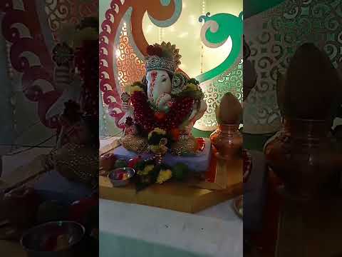 #ganeshchaturthi #ganapatibappamorya #youtubeshorts #home #shorts