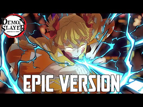 Demon Slayer S2: Zenitsu Godlike Speed Theme | EPIC VERSION (Chad Zenitsu) ⚡