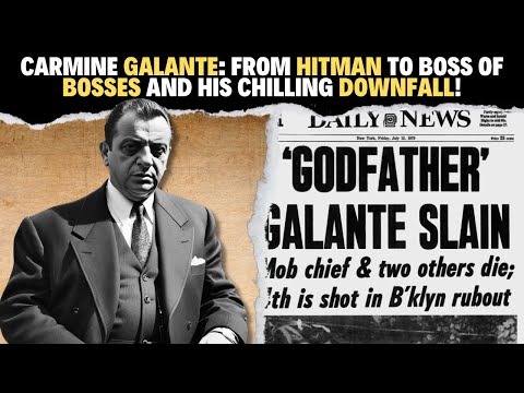 Carmine Galante: From Hitman to Boss of Bosses and His Chilling Downfall!