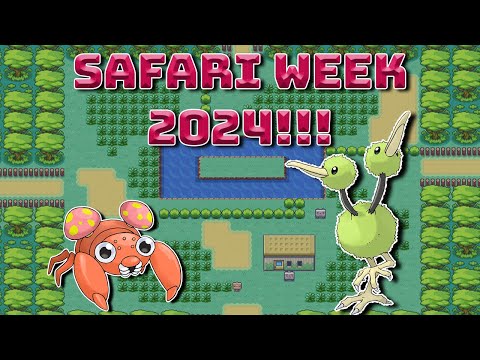 My Safari Week 2024! Kanto.... Compilation?