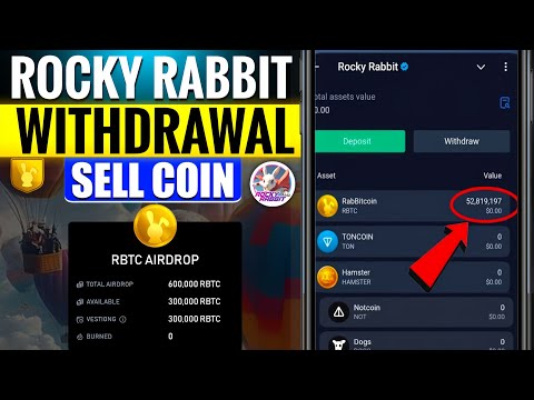 Rocky Rabbit Airdrop Out | Rocky Rabbit Airdrop Withdrawal Process | $RBTC Token Claim