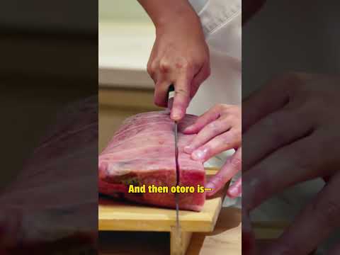 A Master Sushi Chef breaks down all of the different types of tuna 🐟🍣