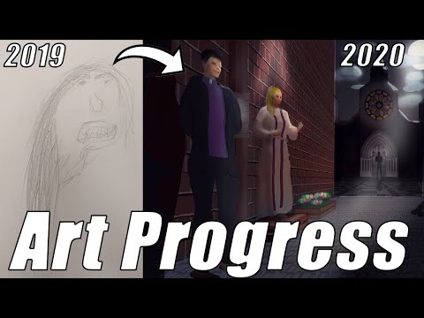 A Year of Productivity, My Art Progress