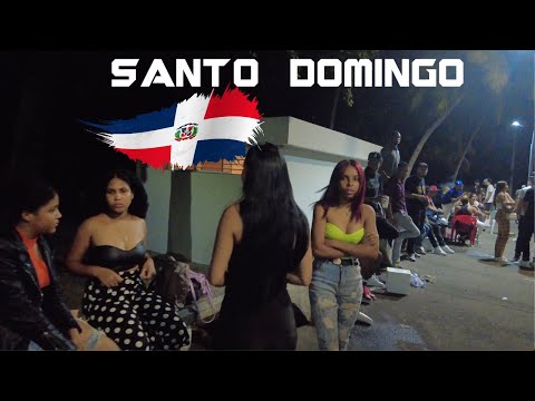 Santo Domingo Nightlife In Dominican Republic - Avenida Espana 🇩🇴