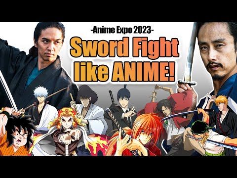 Anime Expo 2023 Panel Digest｜Learn how to sword fight like ANIME