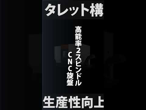 ┃新機種紹介┃高能率３タレット/２スピンドルCNC旋盤 HQR-200/3 NEO