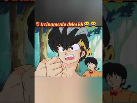 Ranma 1/2 Ranma e rivais treinando muito (dublado) #ranma #ranma½ #anime #shorts #animedublado