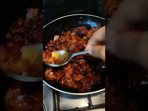 Adobo mixed #shortviral #food #adobo