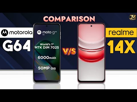 realme 14x vs Motorola G64 : Which Phone is Best❓🤔