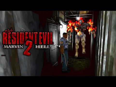 最終回【Marvin Hell 】マービンが大量のゾンビに襲われる超鬼畜バイオ２に初挑戦＃３【 Resident Evil 2 Marvin Hell 】