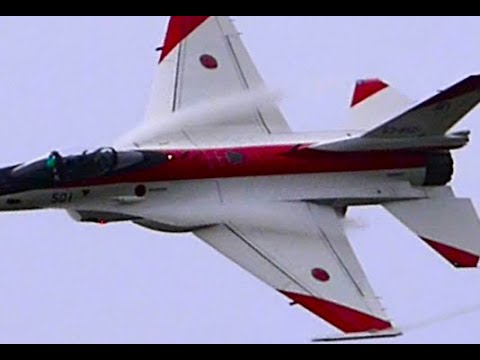 岐阜基地　もうすぐ航空祭　 F2#501赤白が暴れた機動飛行訓練　2024.10.24