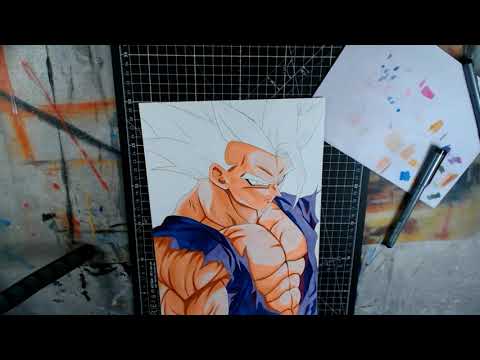 How to Draw Gohan Beast Dragon Ball Super