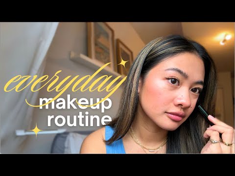 GRWM :) 🫶💖 everyday natural makeup for school, hospital, studying + more!