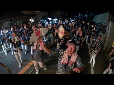 区長宅前　踊り・曳き廻し