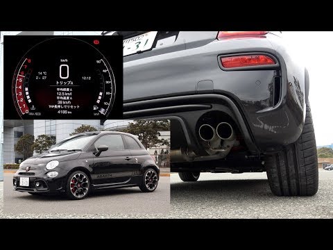 アバルト 595 コンペティツィオーネ【排気音】：ABARTH 595 Competizione "Exhaust sound" / 2019