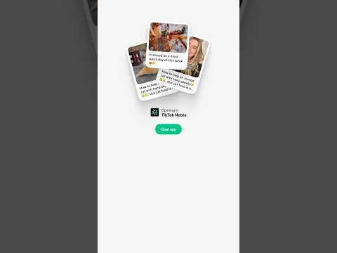 TikTok Notes App