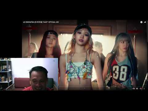 @LESSERAFIM_official  (르세라핌) 'EASY' OFFICIAL MV Reaction