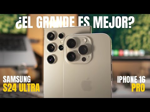 Samsung S24 Ultra vs iPhone 16 Pro - ¿CUÁL DEBERÍAS COMPRAR ESTE AÑO?