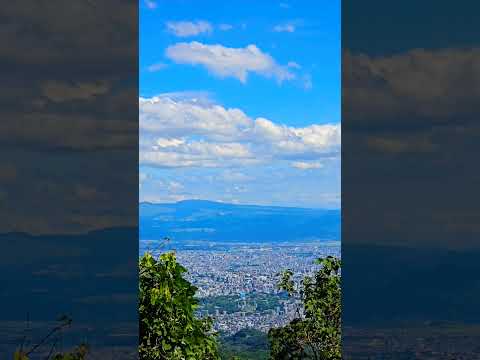 【癒し動画】熊本県熊本市　金峰山からの景色　#青空　#松山千春　#shorts