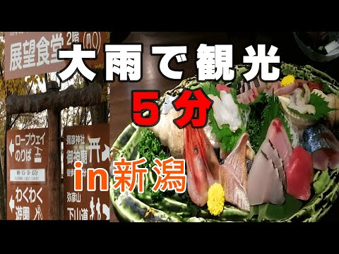 【Vlog】GoTo新潟旅行その①　無計画で行って時間を持て余す