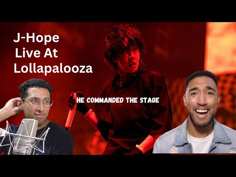 RAPPERS React BTS Star J-Hope live At Lollapalooza (Equal + Stop)