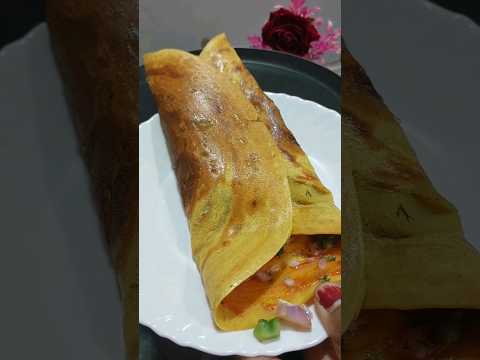 Healthy Breakfast Besan Dosa #chilla #shorts