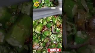 Easy and Quick Bhindi Recipe | Bhindi Ki Sabzi #bhindi #shorts #youtubeshorts #ytshorts