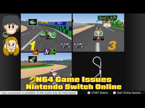 N64 Switch Online Games Have Major Issues