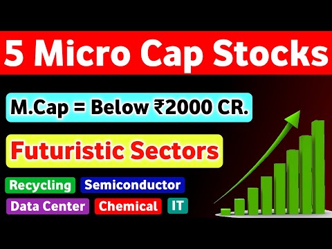 5 Micro Cap Stocks 🔥 Recycling Sector 🟢 Data Center 🟣 Semiconductor 🔵 Chemical 🔴 IT Sector