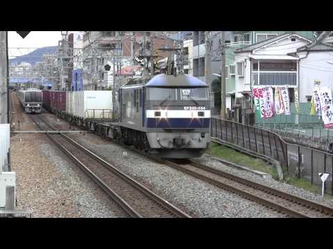 EF210 桃太郎 コンテナ貨物列車 2010/2/12