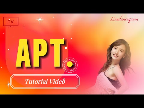 APT. Line Dance Tutorial 설명영상 Improver l Linedancequeen l ROSÉ Bruno Mars l apt linedance l 아파트라인댄스