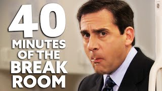 40 minutes of SERIOUSLY underrated break room scenes from The Office US | Comedy Bites