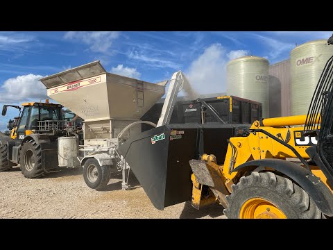 Milling corn grinding into flour