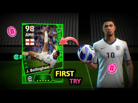 103 Rated Booster Jude Bellingham Trick 🤯 | eFootball 2024 Mobile