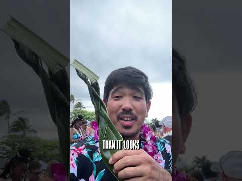 Hawaii vlog - my first luau