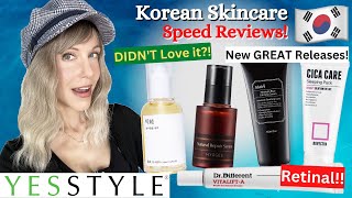 K-Beauty Speed Reviews: Your Recs, Yesstyle Picks, New Releases!