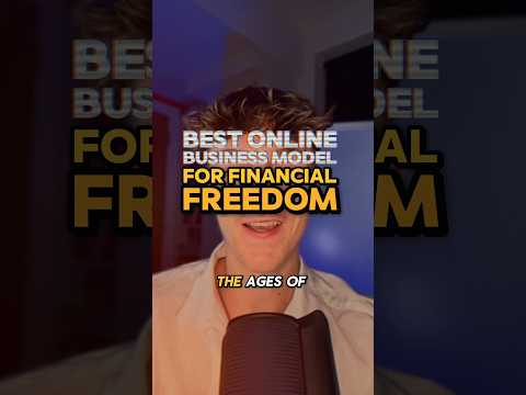 Best Online Business Model For Freedom?!🔥#shorts