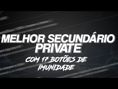 NOVO WHATSAPP SECUNDÁRIO PRIVATE IMUNE / SEM OBSOLETO! / 500% IM0RT∆L / 17 BOTÕES DE IMUNIDADE 🔥