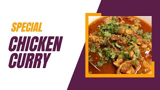 Special chicken curry