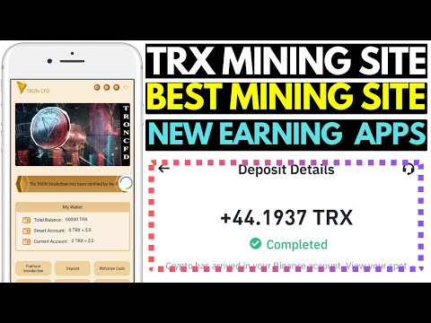 Best TRX Mining Website in 2025 | TRON Investment Platform | New TRX Earning Apps in 2025