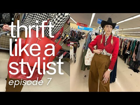 THRIFT LIKE A STYLIST EP 7/ FASHION WEEK STREET STYLE + TRENDS I'M THRIFTING