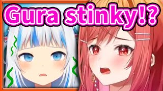 Ririka Learns That Gura is Stinky 【Ichijou Ririka / HololiveJP】