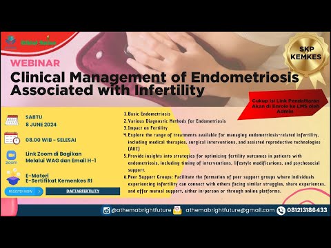 WEBINAR: Clinical Management of Endometriosis Associated with Infertility