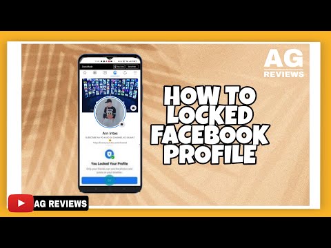 HOW TO LOCK FACEBOOK PROFILE | TUTORIAL |AG REVIEWS #AgReviews #Facebook #Youtube