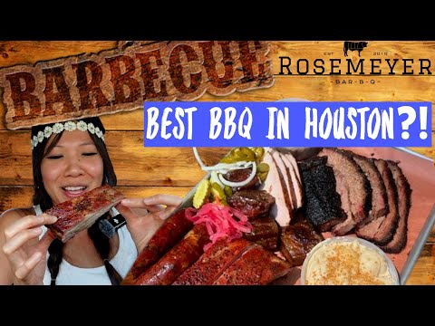 HIDDEN GEM Must Try BBQ in Houston TX!! | Rosemeyer BBQ