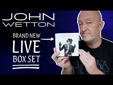 John Wetton 'Concentus' Live Box Set - Reviewed / Unboxed