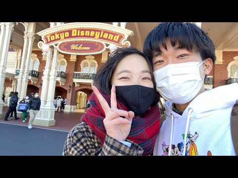 【vlog】旦那とディズニーランドに行ってきました♡